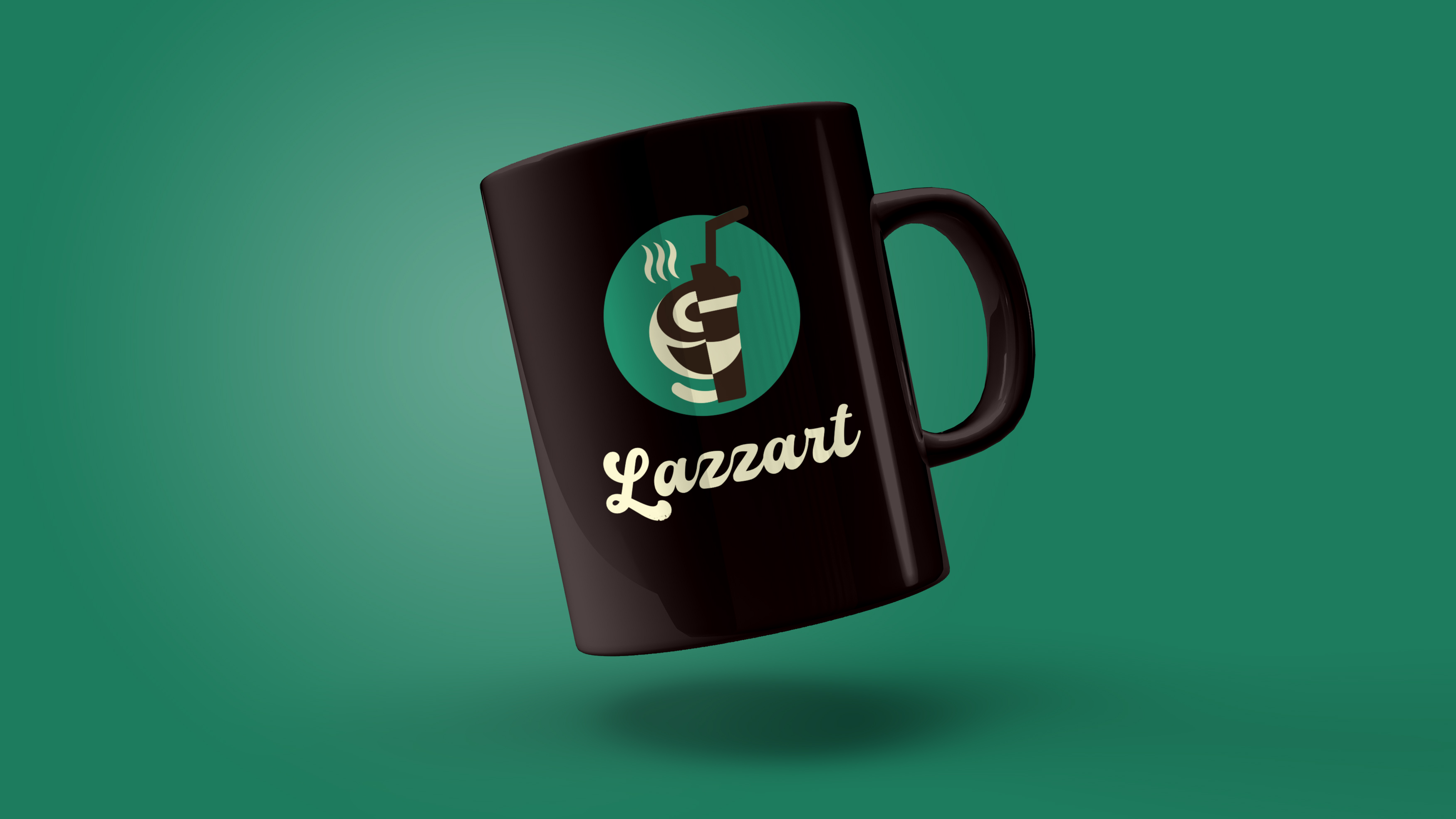 Lazzart logo mokeup